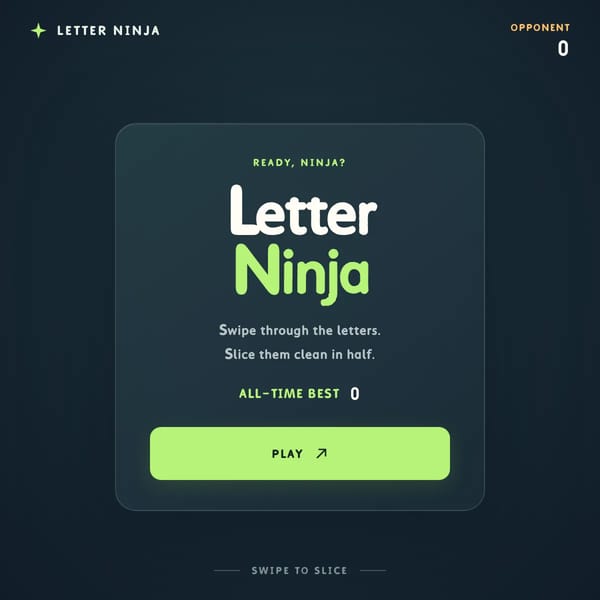 Letter Ninja