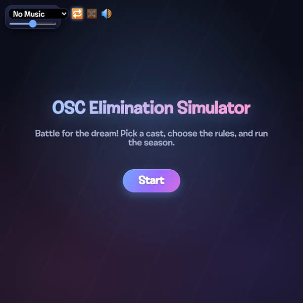 OSC Elimination Simulator