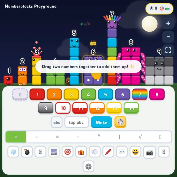 Number blocks playground 5