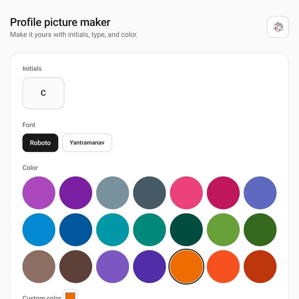 Profile Maker