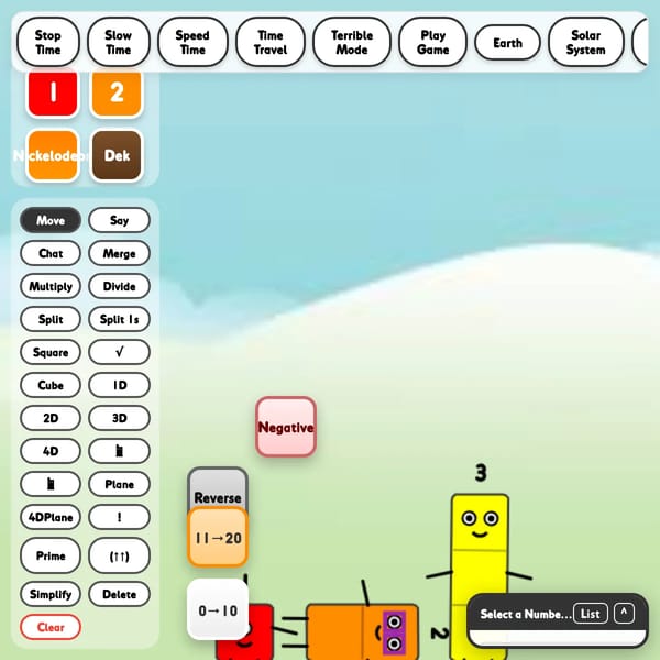 Numberblocks playground 2D my take