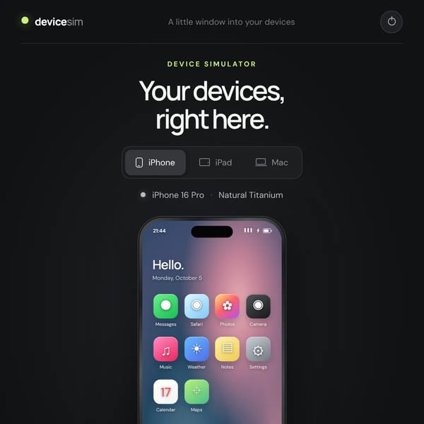 Apple Devices