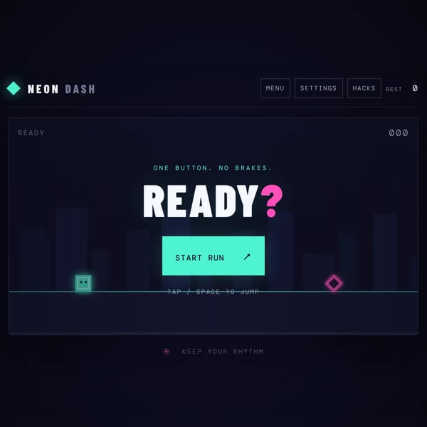 Neon Dash
