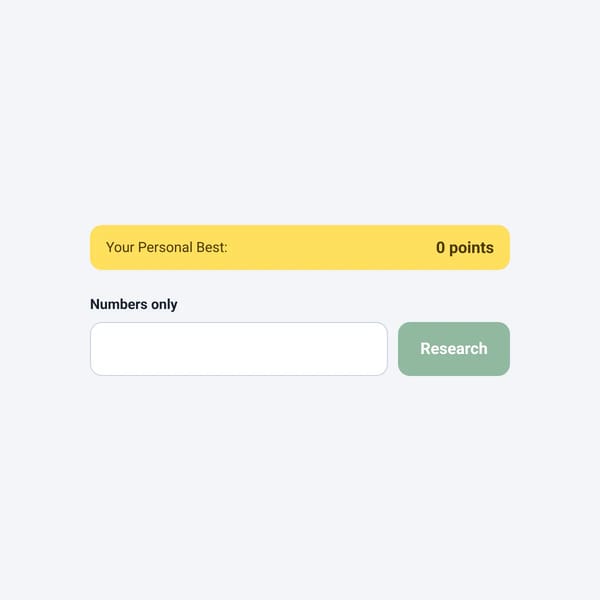 Number Box