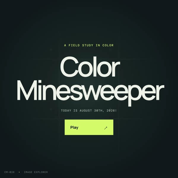 Color Minesweeper