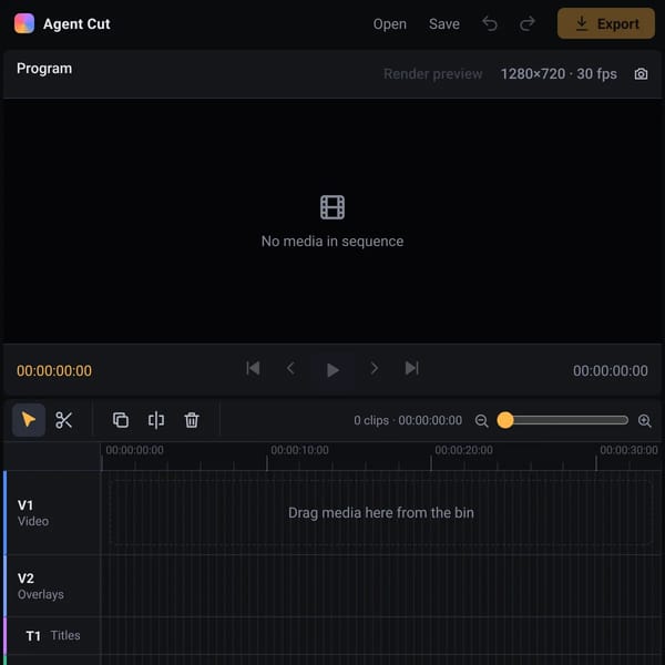 Agent Cut - AI VIDEO EDITOR