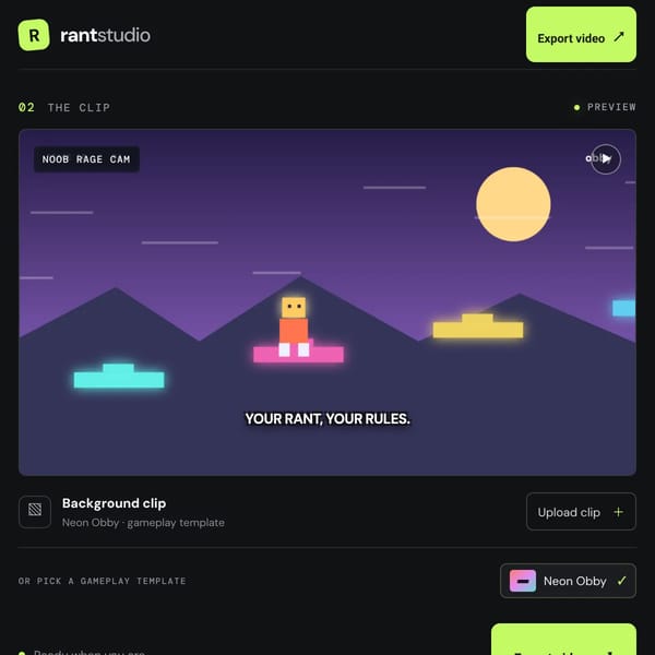 Rant Studio