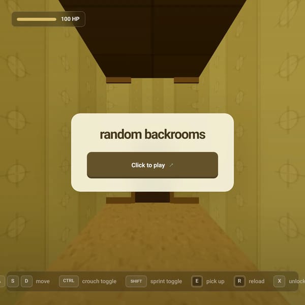 Random Backrooms
