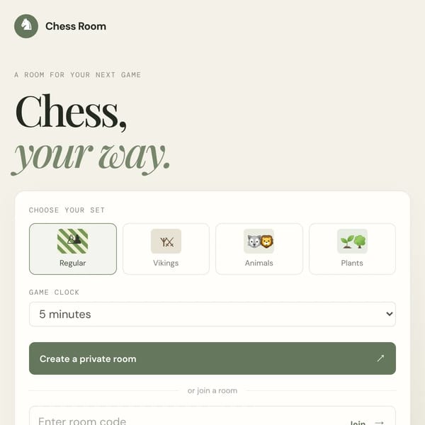 Chess Room