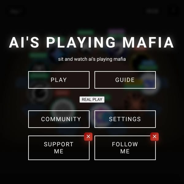 Ai's Playing Mafia