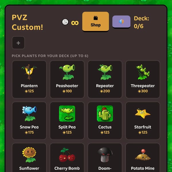PVZ Custom!