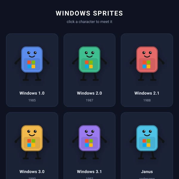 Windows Sprites