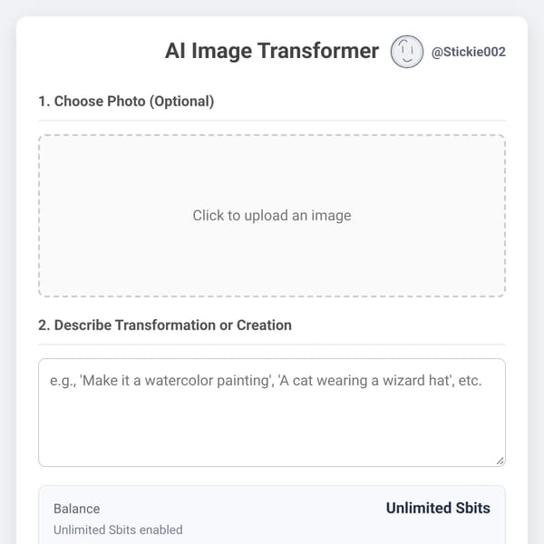 AI Image Transformer