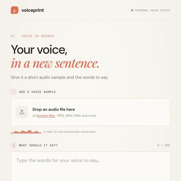 Voiceprint