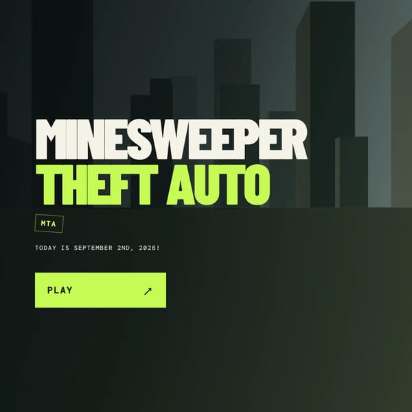 Minesweeper Theft Auto
