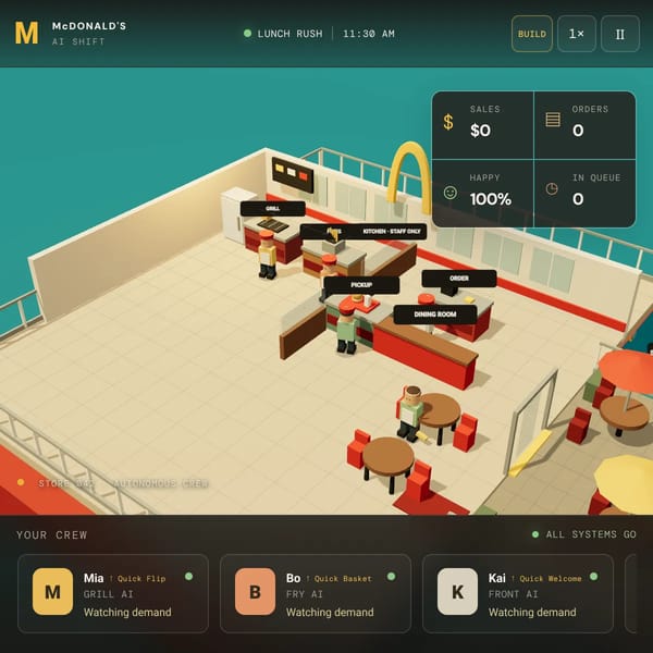 AI McDonald's