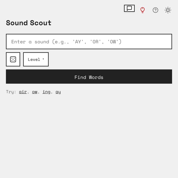 Sound Scout