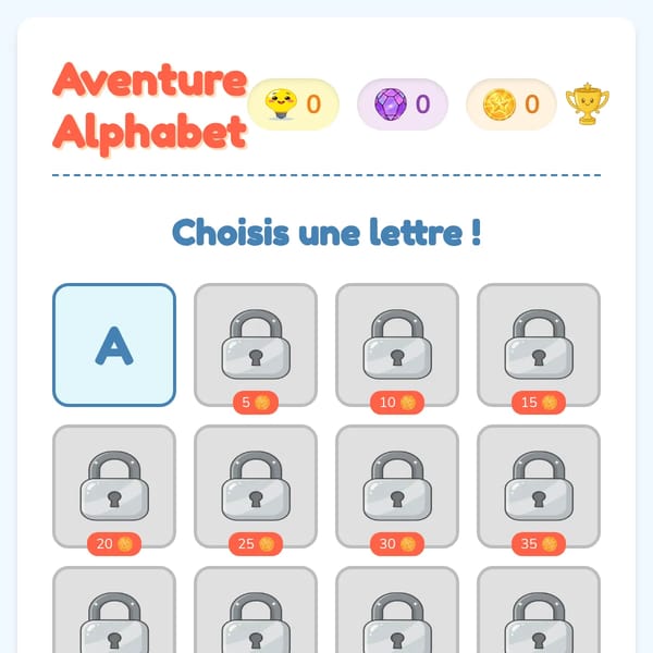 Aventure Alphabet