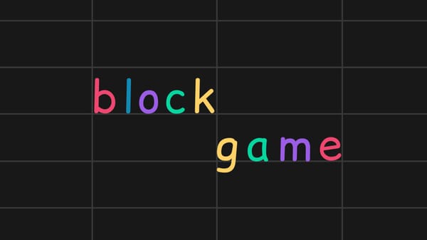 random block game