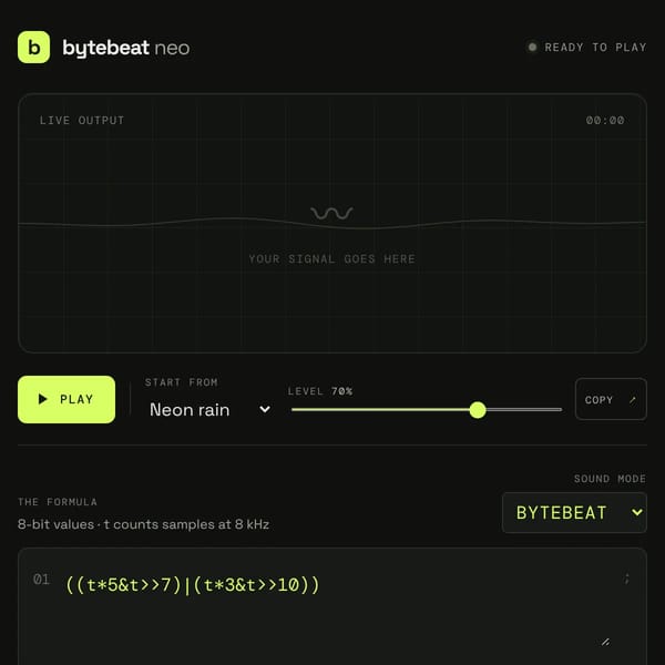Bytebeat Neo