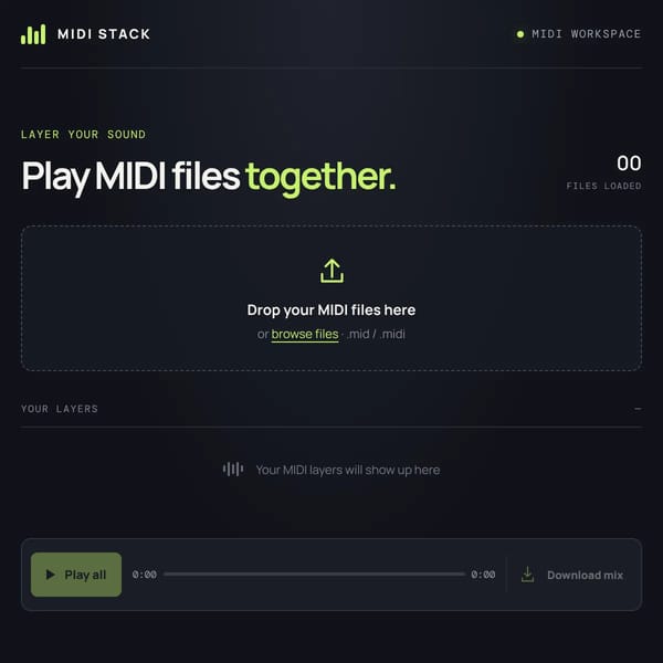 MIDI Stack