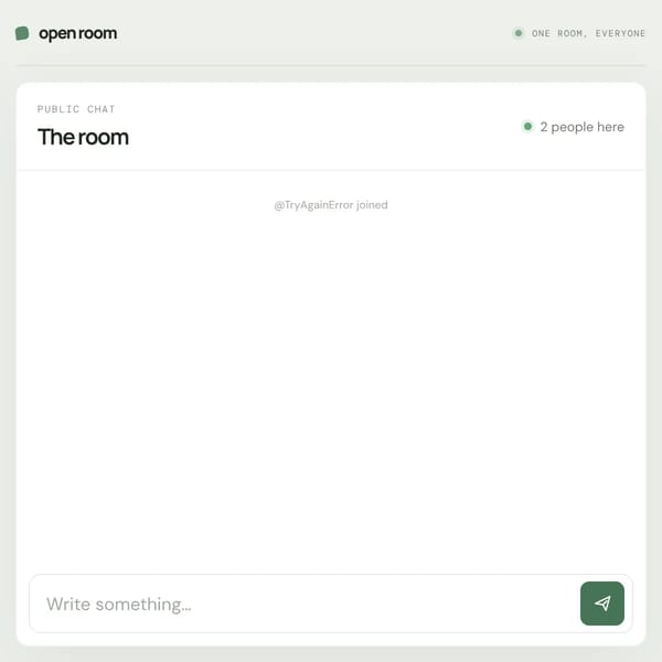 Open Room