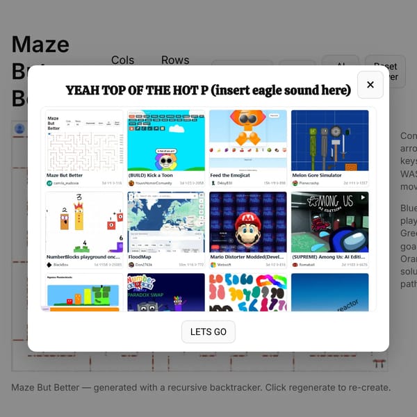 Maze But Better