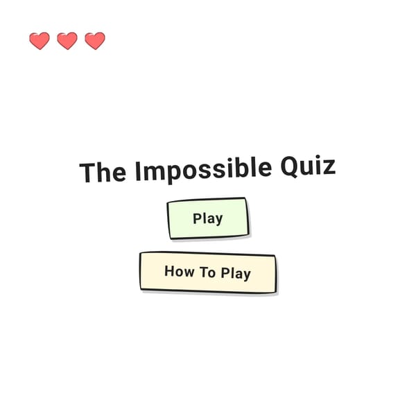 The Impossible Quiz (clickbait)