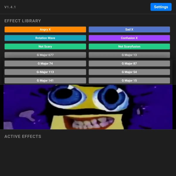 Effect Stack (With more effects!)