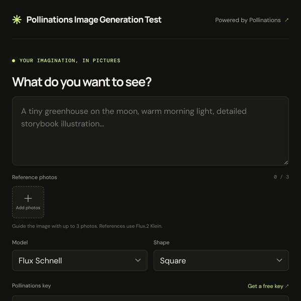 Pollinations Image Generation Test\