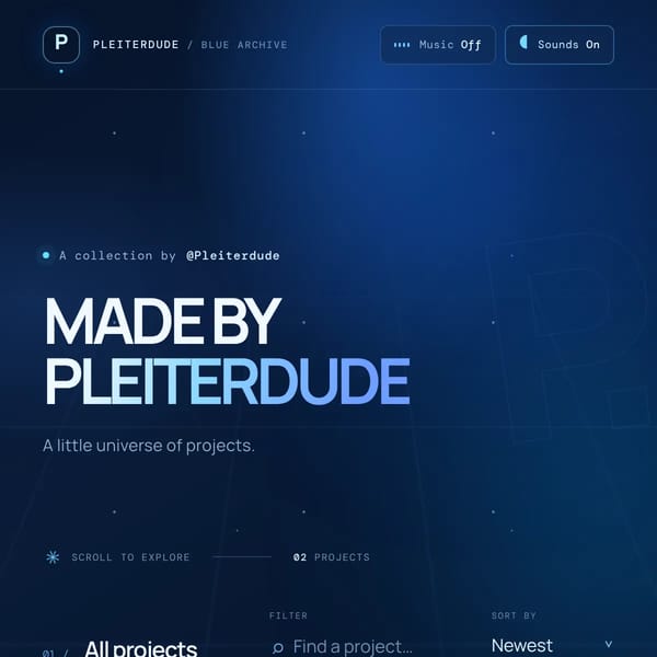 Pleiterdude´s Archive