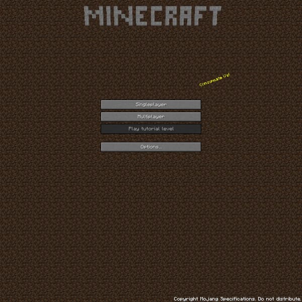 Minecraft alpha 1.1.2 remake