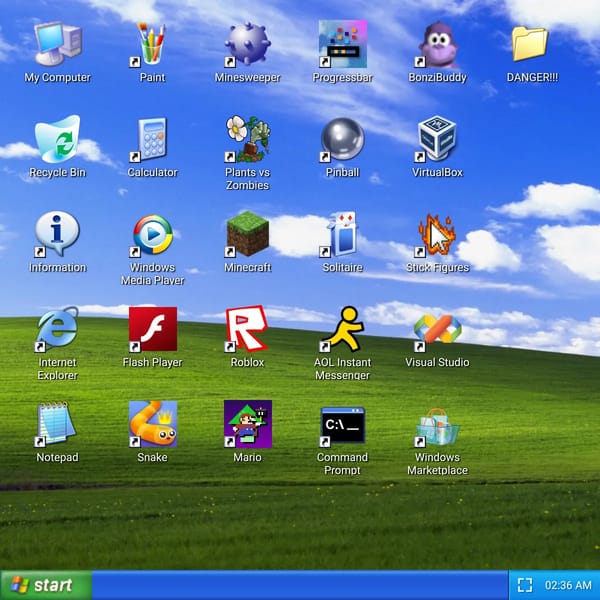 Windows XP Simulator