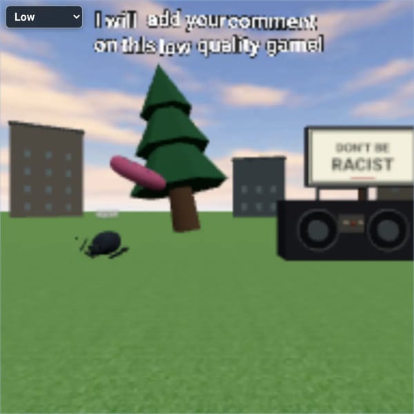 I will add your comment to low quality