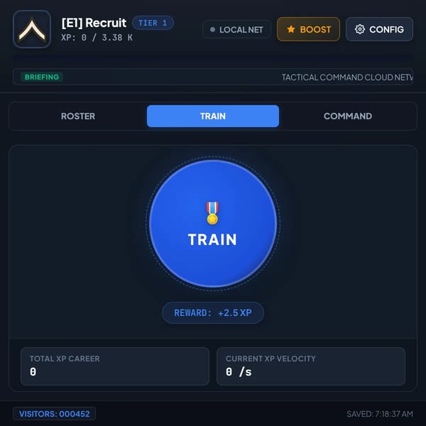 Army Rank Clicker (Idle)