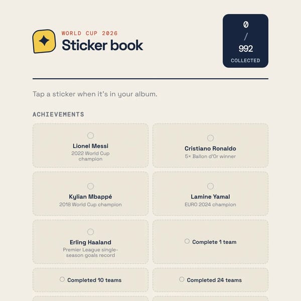 Sticker Book