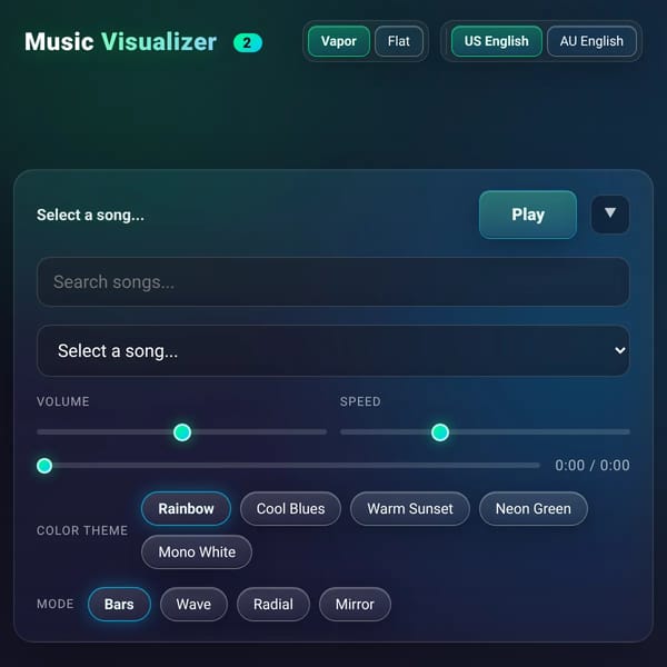 Music Visualiser 2