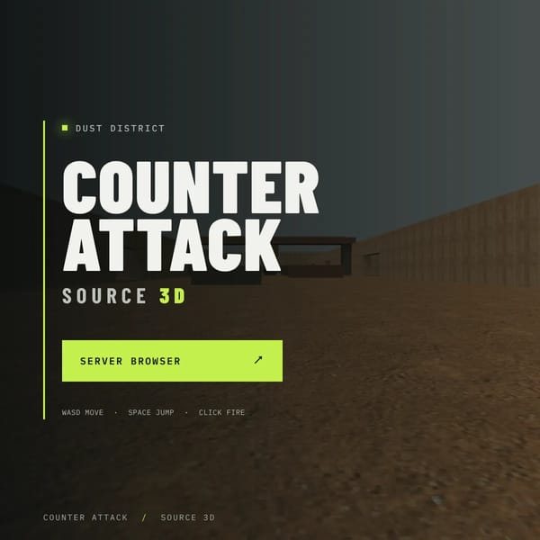 COUNTER ATTACK: SOURCE 3D