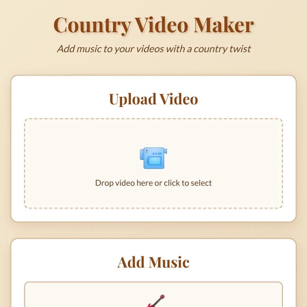 Country Video Maker