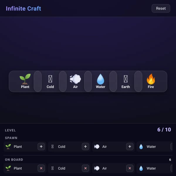 Infinite Craft
