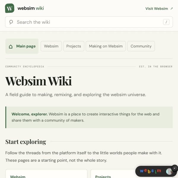 Websim