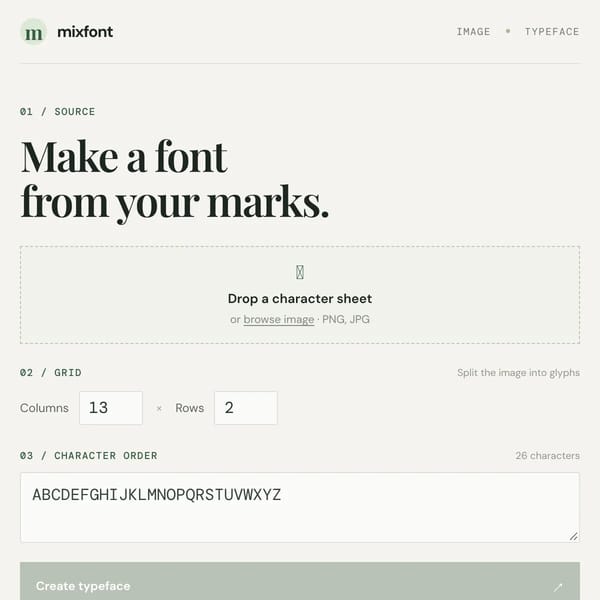 Mixfont