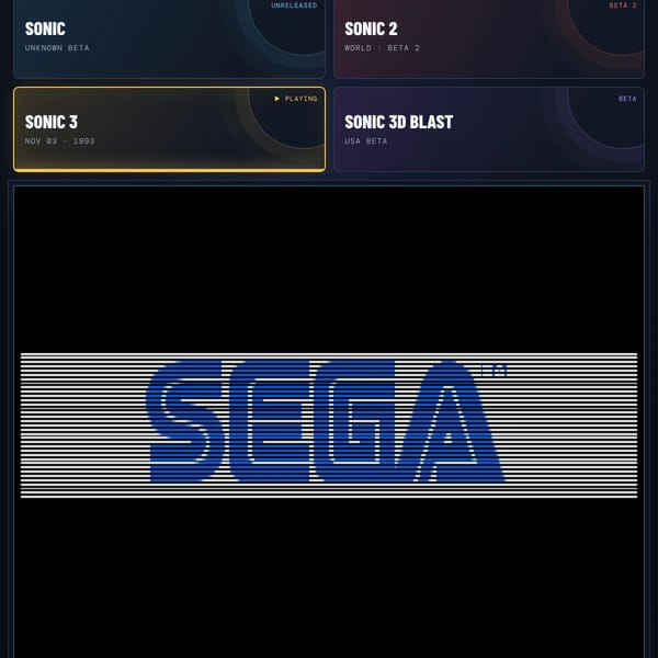 Sonic 3 Beta
