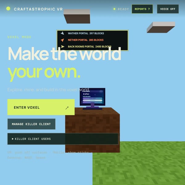 CRAFTASTROPHIC VR
