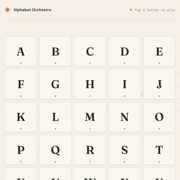Alphabet Orchestra