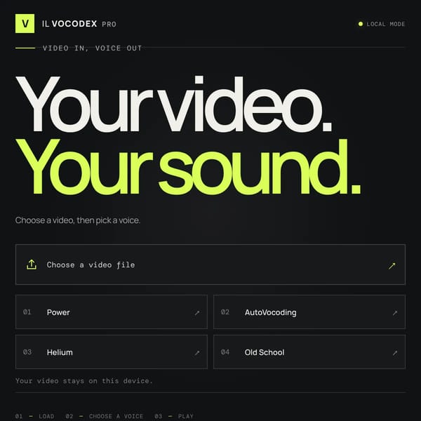 Vocodex Pro