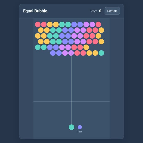 Equal Bubble - Bubble Shooter Game