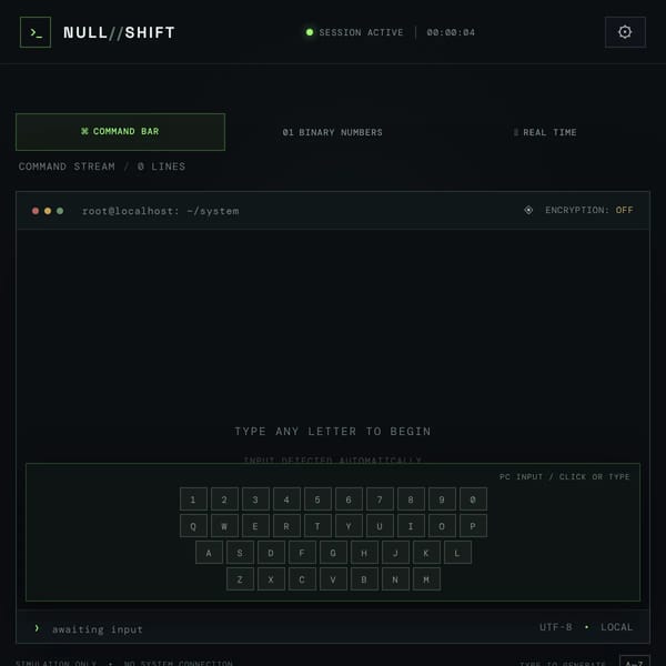 Hacking Simulation
