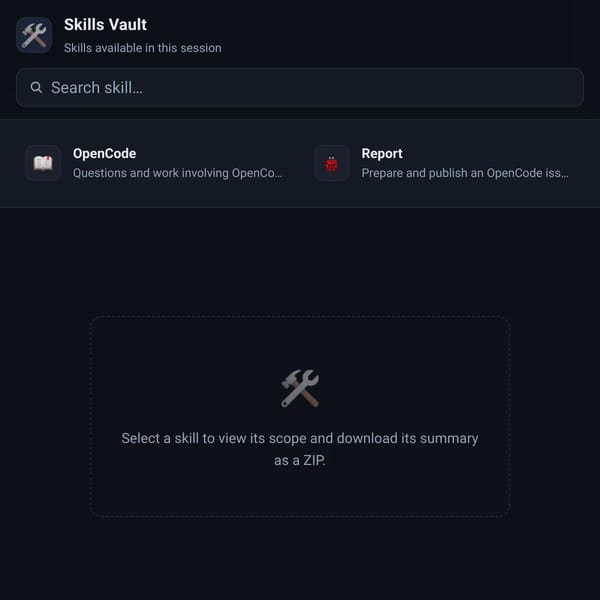 Skill Vault