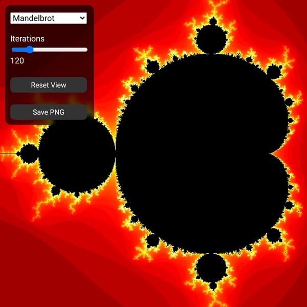 Fast Fractal Explorer